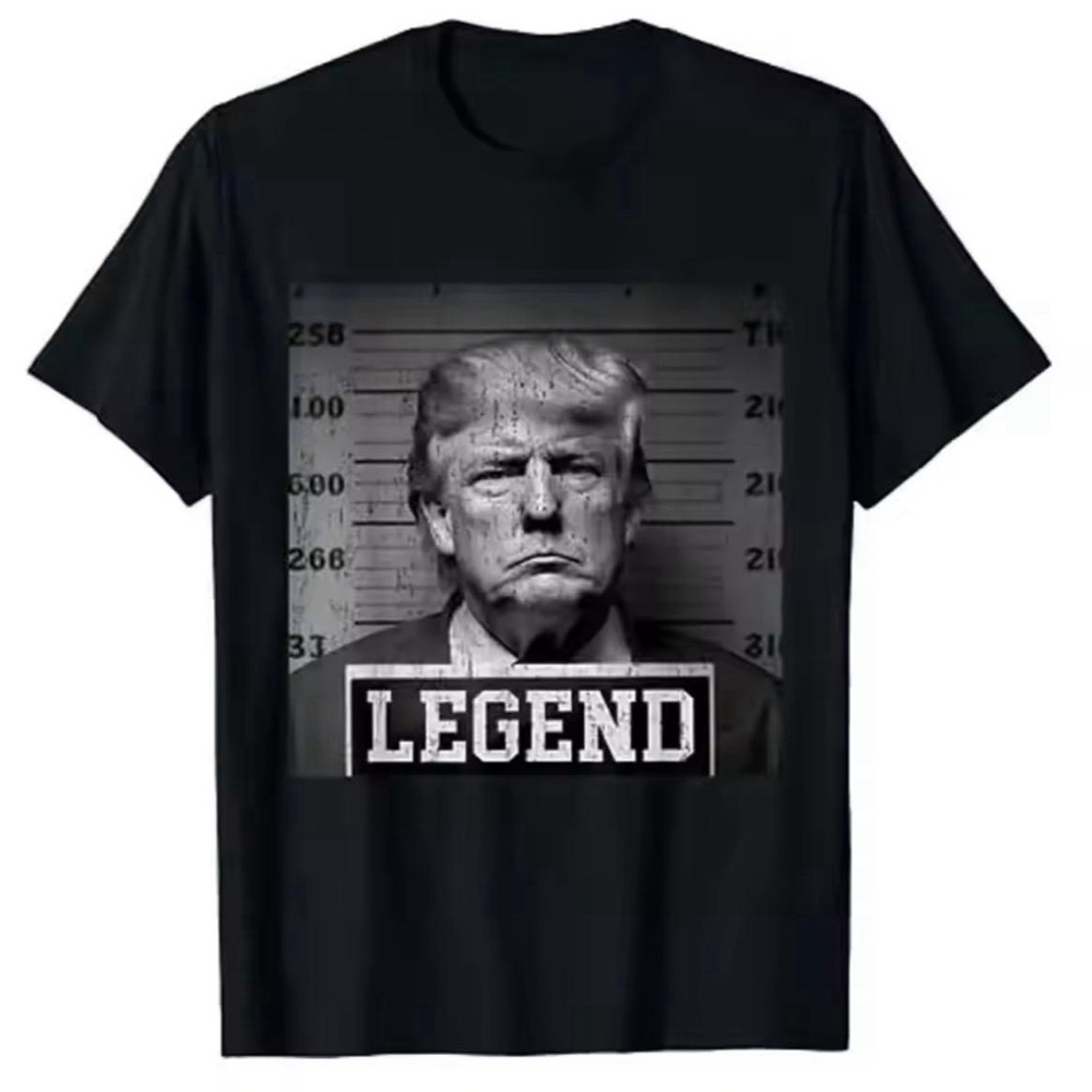 Donald Trump Legend Never Surrender 100% cotton T shirt Unisex
